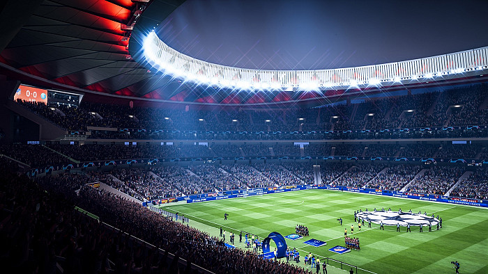 Скриншот из игры FIFA 19