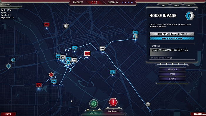 Скриншот из игры 911 Operator