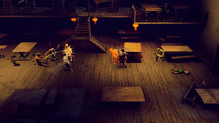 Скриншот из игры 9 Monkeys of Shaolin
