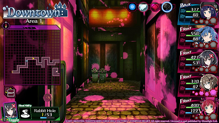 Скриншот из игры Mary Skelter: Nightmares