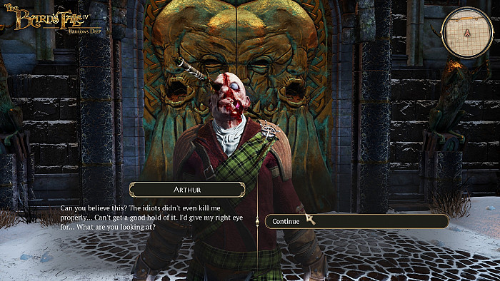 Скриншот из игры Bard's Tale 4: Barrows Deep, The