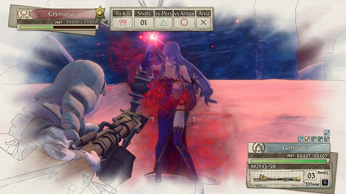 Скриншот из игры Valkyria Chronicles 4