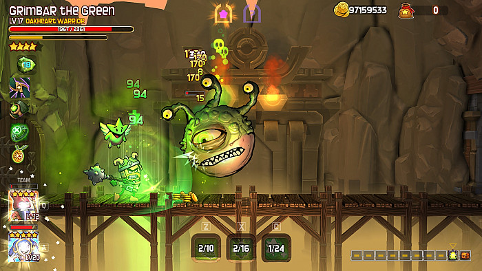 Скриншот из игры Dungeon Stars