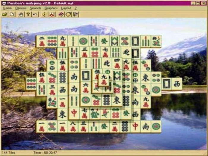 Скриншот из игры Paraben's Mah-jong