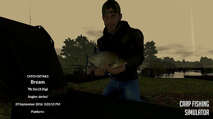 Скриншот из игры Carp Fishing Simulator