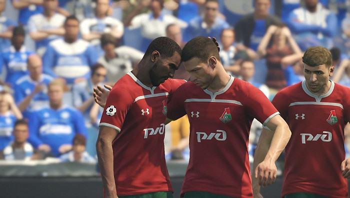 Скриншот из игры Pro Evolution Soccer 2019