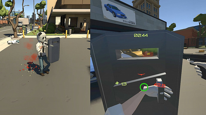 Скриншот из игры Headshot VR