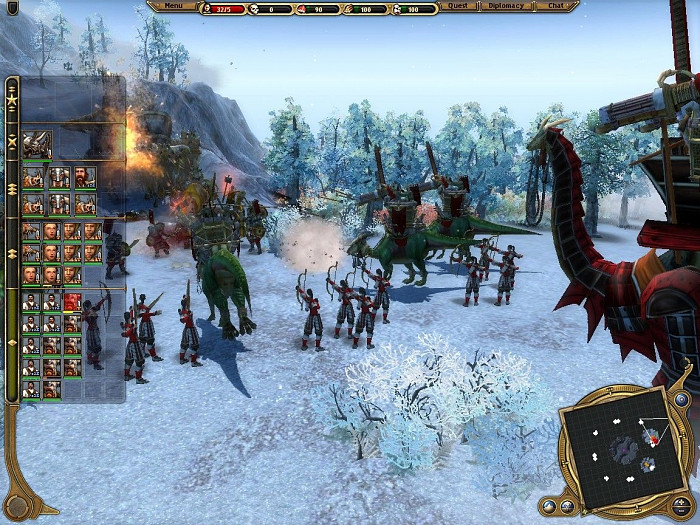 Скриншот из игры ParaWorld