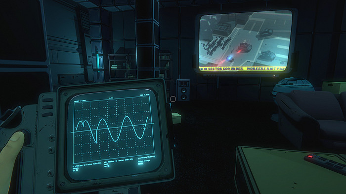 Скриншот из игры Retro Synthesis