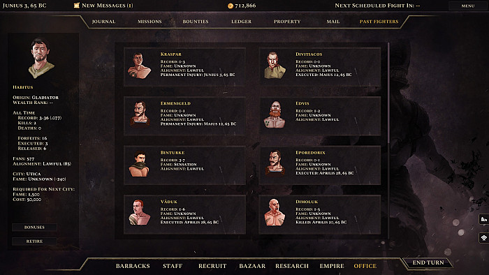 Скриншот из игры Age of Gladiators II: Rome