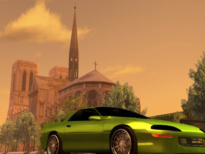 Скриншот из игры Paris Chase