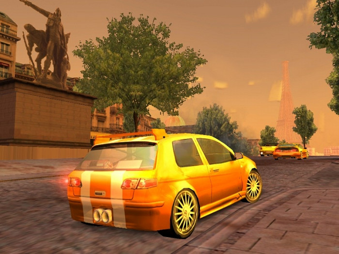 Скриншот из игры Paris Chase