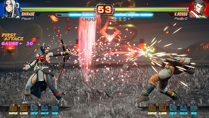 Скриншот из игры Fighting EX Layer