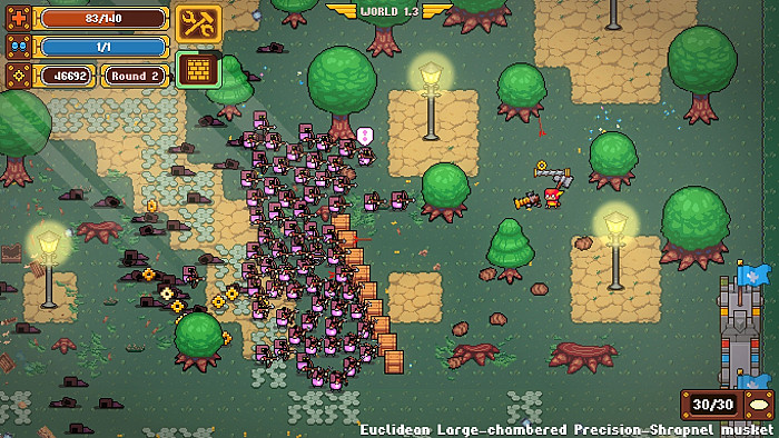 Скриншот из игры Woodpunk