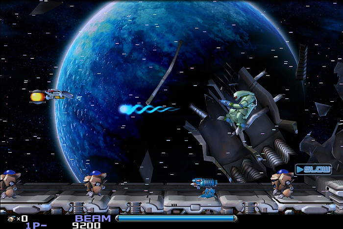 Скриншот из игры R-Type Dimensions EX