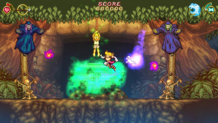 Скриншот из игры Battle Princess Madelyn