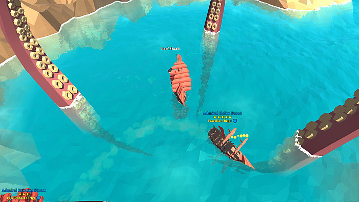 Скриншот из игры Pirates of the Polygon Sea