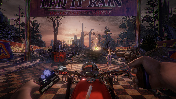 Скриншот из игры Led It Rain