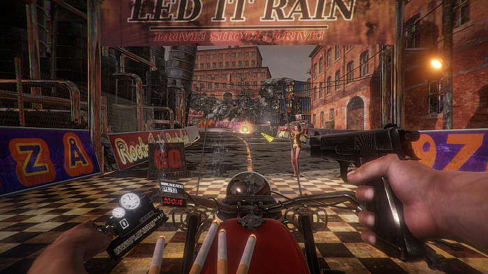 Скриншот из игры Led It Rain