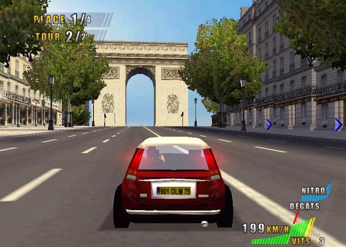 Скриншот из игры Paris-Marseille Racing 2