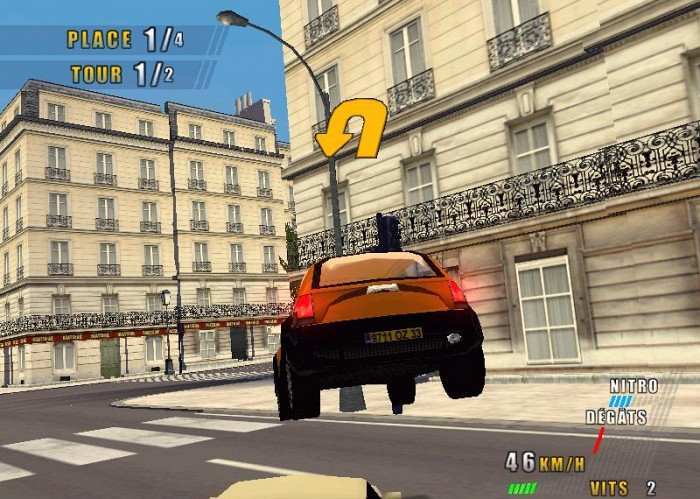 Скриншот из игры Paris-Marseille Racing 2