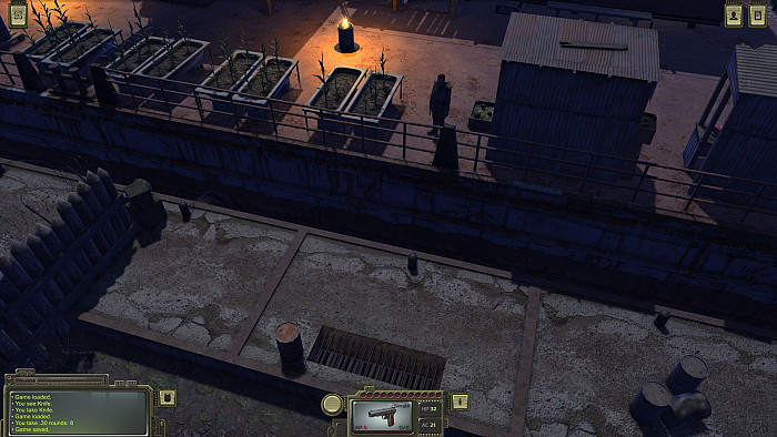 Скриншот из игры Atom RPG