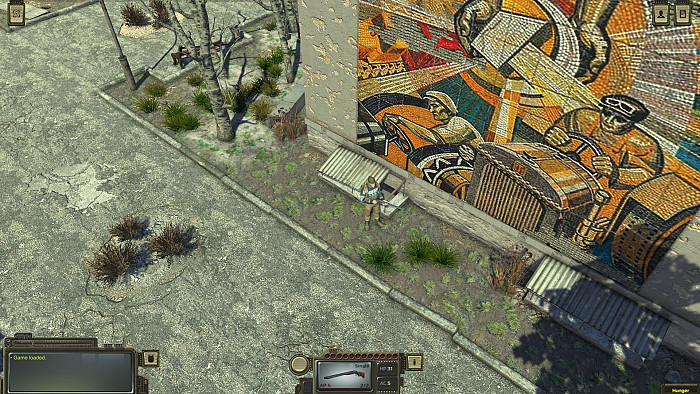 Скриншот из игры Atom RPG