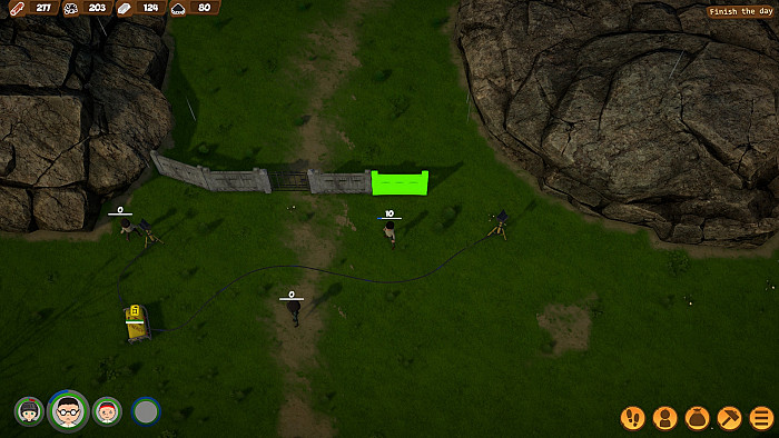 Скриншот из игры Zombie Forest 2