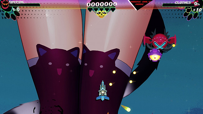 Скриншот из игры Deep Space Waifu: Nekomimi