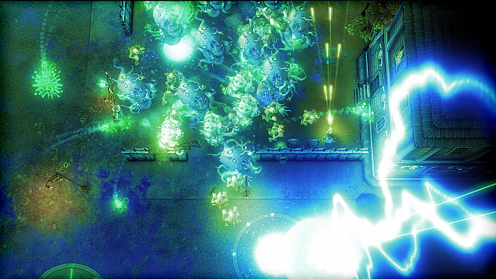 Скриншот из игры Tesla vs Lovecraft