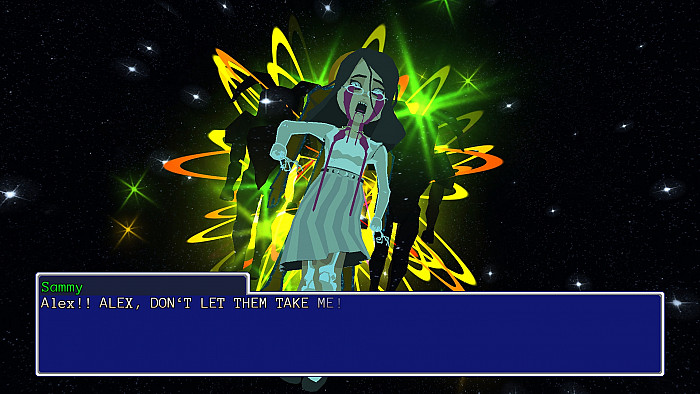 Скриншот из игры YIIK: A Postmodern RPG