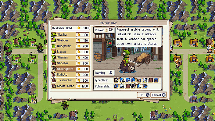 Скриншот из игры Wargroove