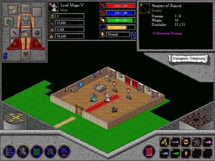 Скриншот из игры Aaron Hall's Dungeon Odyssey