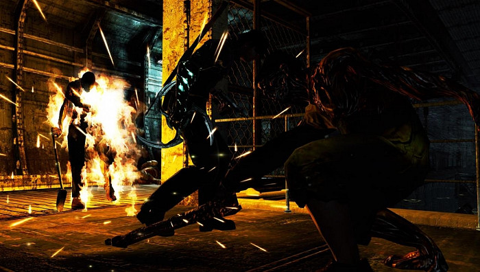 Скриншот из игры Dark Sector