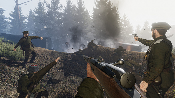 Скриншот из игры Tannenberg