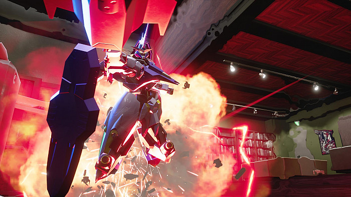Скриншот из игры New Gundam Breaker