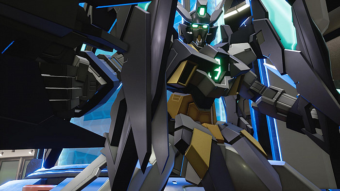Скриншот из игры New Gundam Breaker