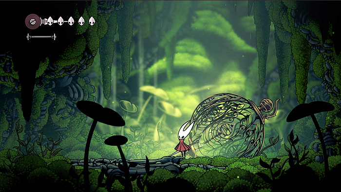 Скриншот из игры Hollow Knight: Silksong