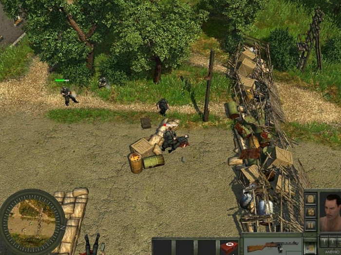 Скриншот из игры Partisan