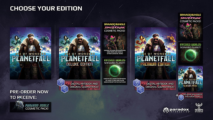 Скриншот из игры Age of Wonders: Planetfall