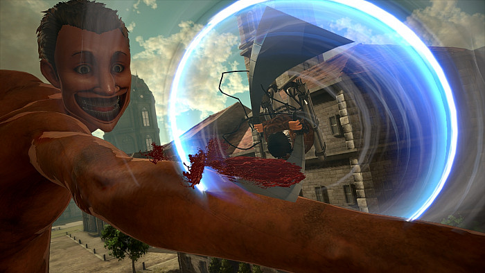 Скриншот из игры Attack on Titan 2