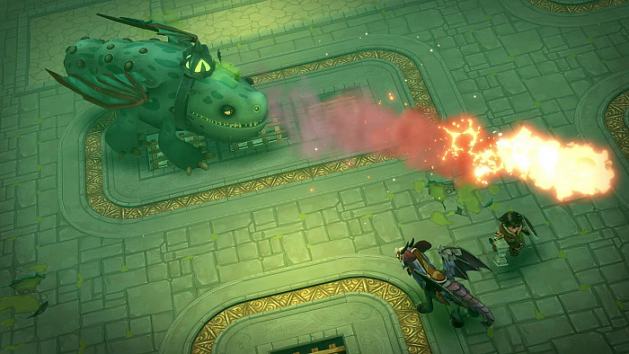 Скриншот из игры Dragons: Dawn of New Riders
