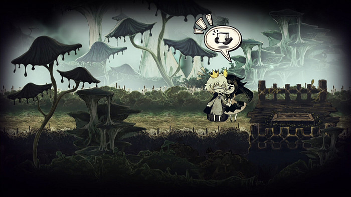 Скриншот из игры The Liar Princess and the Blind Prince