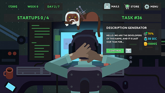 Скриншот из игры While True: learn