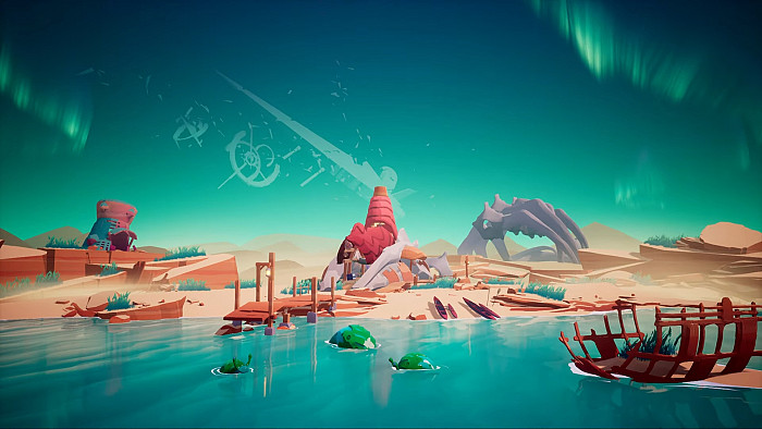 Скриншот из игры Solar Ash Kingdom