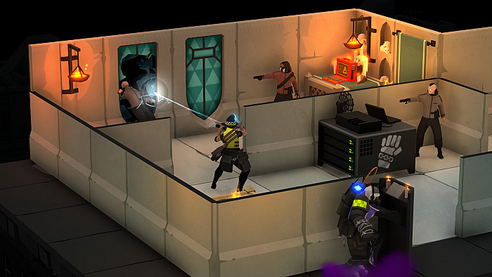 Скриншот из игры Tactical Breach Wizards