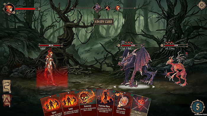 Скриншот из игры Deck of Ashes