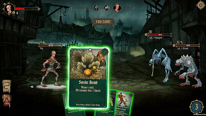 Скриншот из игры Deck of Ashes
