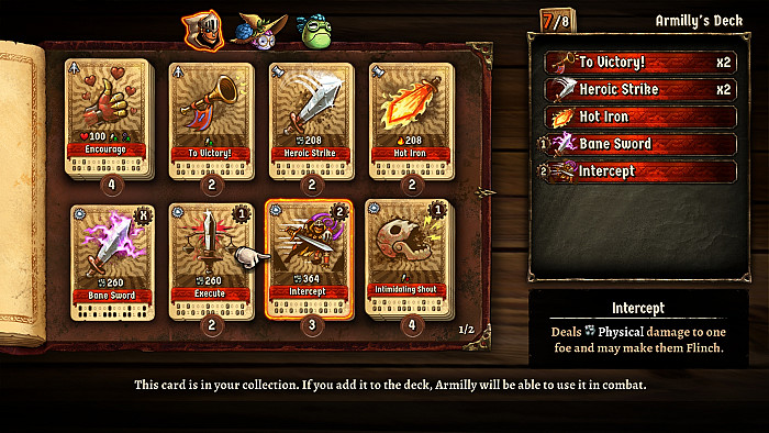 Скриншот из игры SteamWorld Quest: Hand of Gilgamech