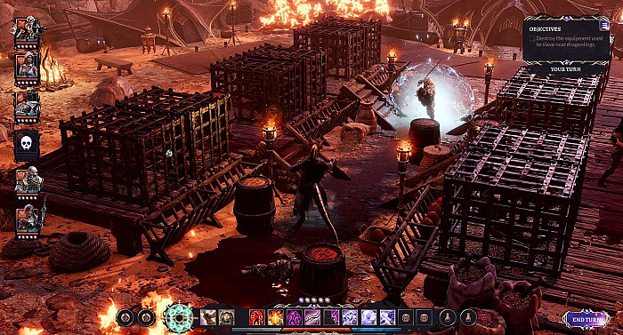 Скриншот из игры Divinity: Fallen Heroes